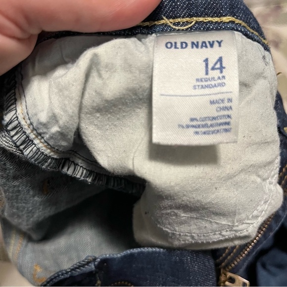 Old Navy Sweetheart jeans Size 14 regular - Picture 3 of 4